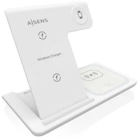 Carregador s/Fio USB-C 15W (Branco) - AISENS