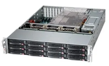 Supermicro SC826BE1C4-R1K23LPB Rack Black 1200 W CSE-826BE1C4-R1K23LPB