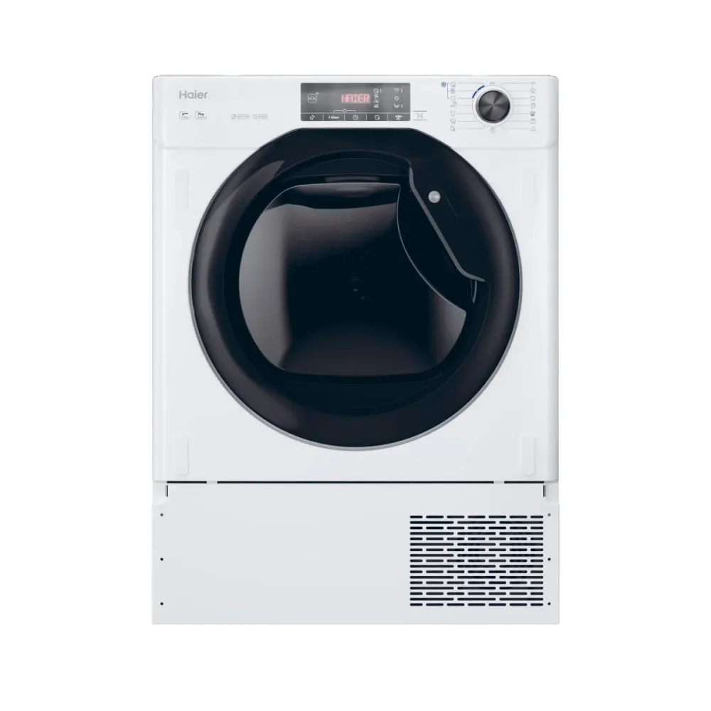 Máquina de Secar Roupa Haier de Encastre 7Kg Branca - HDBI H7A2TBEX-S