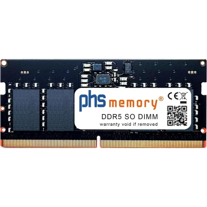 Memória RAM PHS-memory SP620248 8GB 1x8GB DDR5 5600MHz SO-DIMM 262 pinos