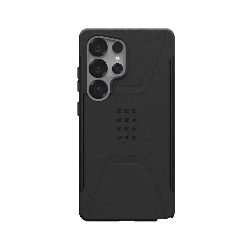 Capa Urban Armor Gear Civilian Pro Samsung Galaxy S25 Ultra 5G Preta