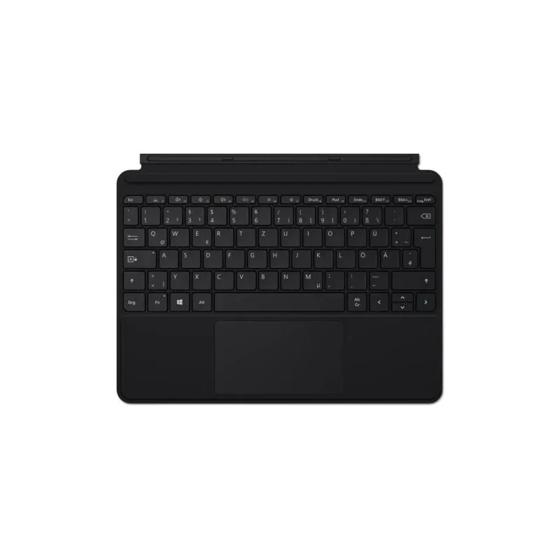 Teclado Microsoft Go Type Cover magnético compacto QWERTZ Alemão retroiluminado