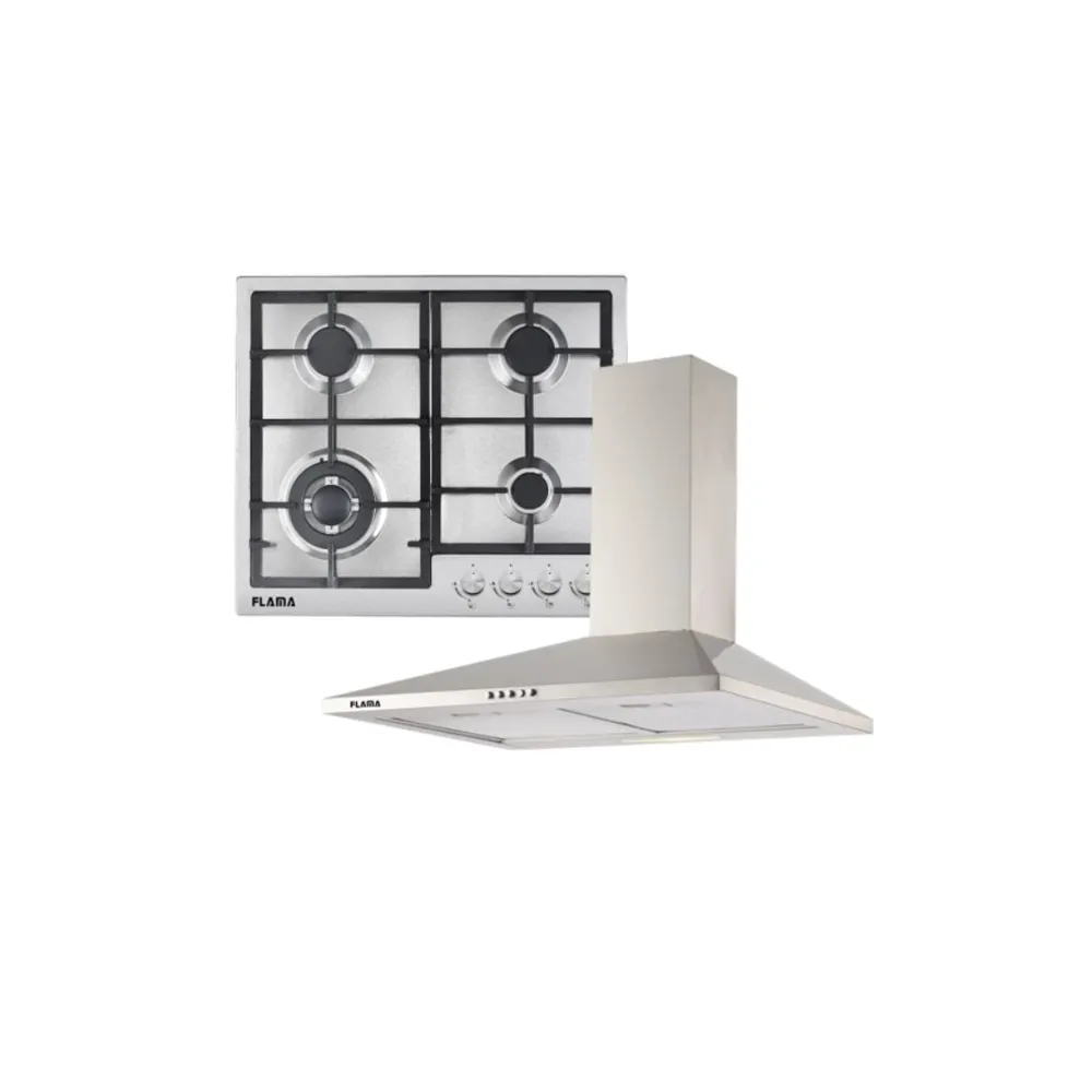 CONJUNTO PLACA E CHAMINÉ FLAMA - 9903FL