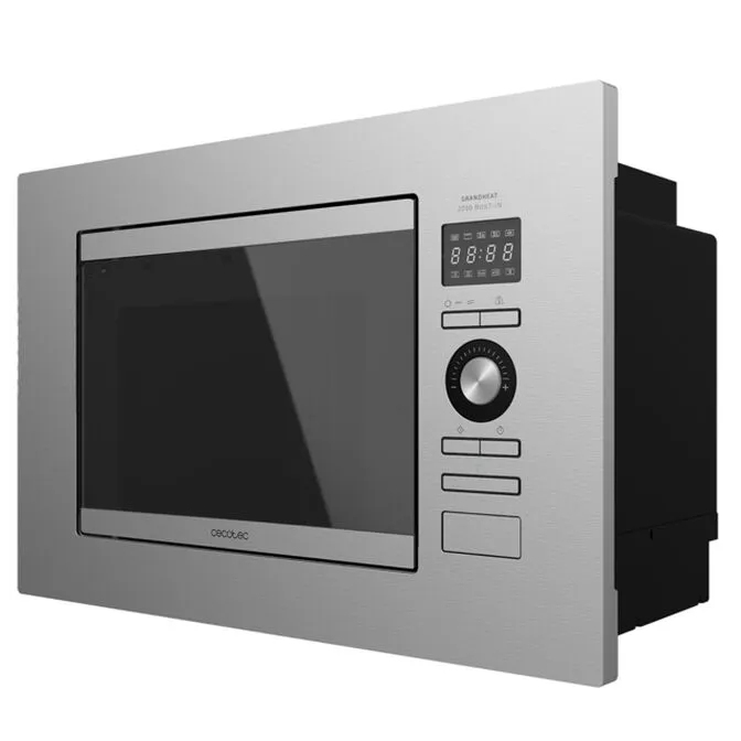 Micro-ondas de Encastre Cecotec GrandHeat 2090 Built-In Steel Prateado 800W 20L