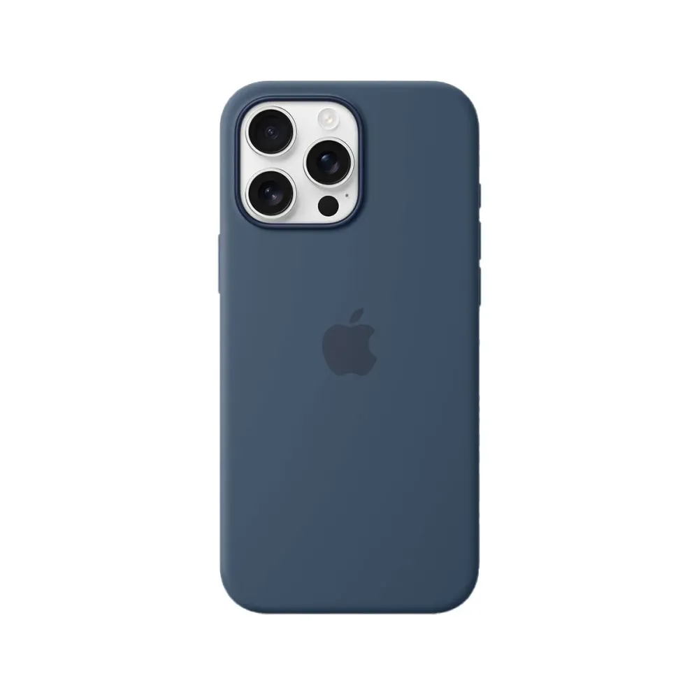 Capa de Silicone Magsafe Original iPhone 16 Pro Max Azul MYYU3ZM/A