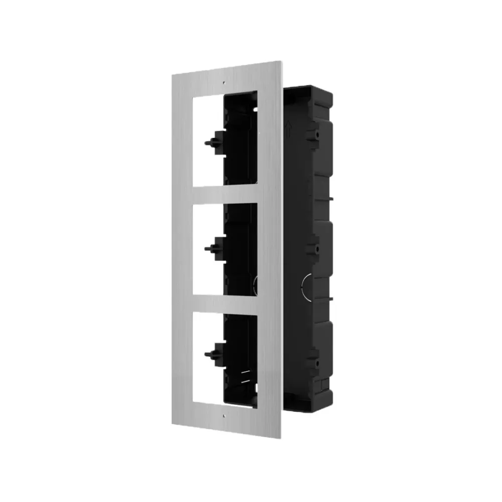 Painel frontal e Caixa de Registo para Video Porteiros Hikvision DS-KD-ACF3/S