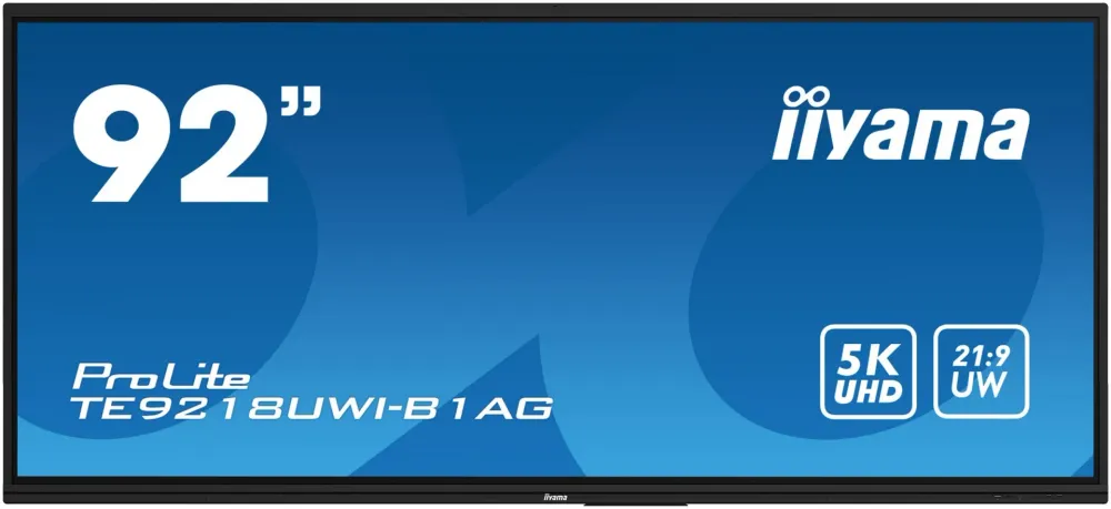 iiyama TE9218UWI-B1AG ecrã de sinalização Plasma TE9218UWI-B1AG