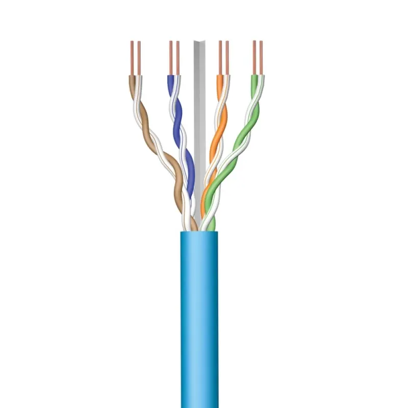 Bobine Cabo de Rede Ewent IM1223 Cat.6 U/UTP LSZH 100m Azul