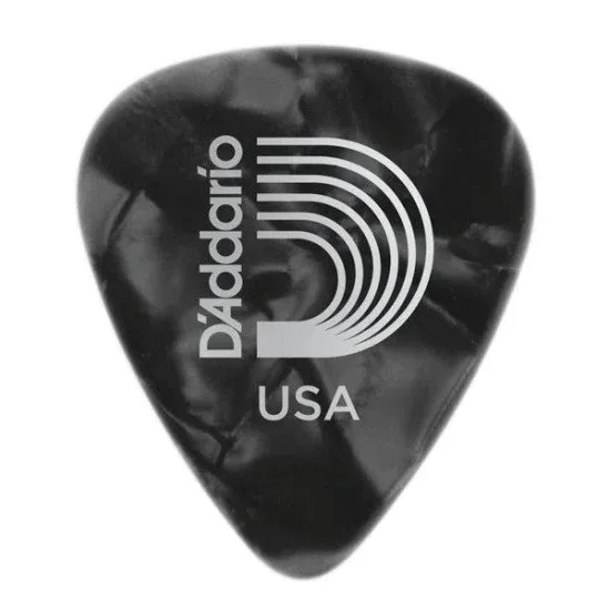 Daddario Classic Celluloid Black Pearl 1.0mm