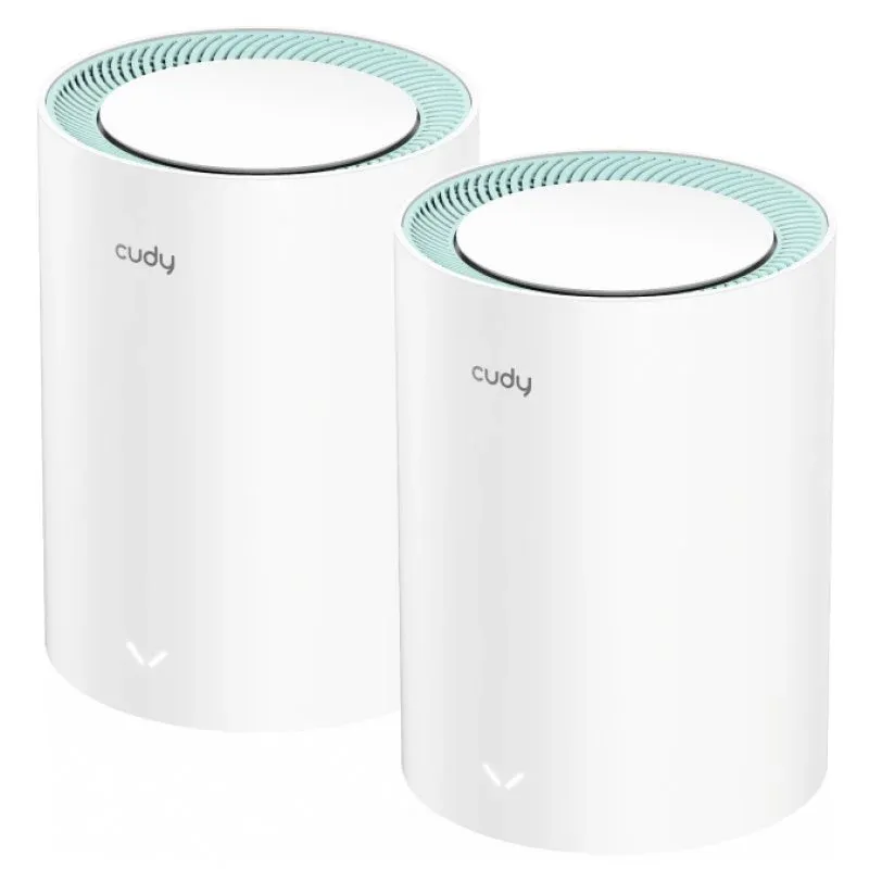Cudy M1300 Pack de 2 Sistema Wi-Fi Mesh Dual Band AC1200