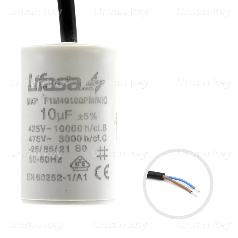 Condensador De Arranque Com Cabo Lifasa