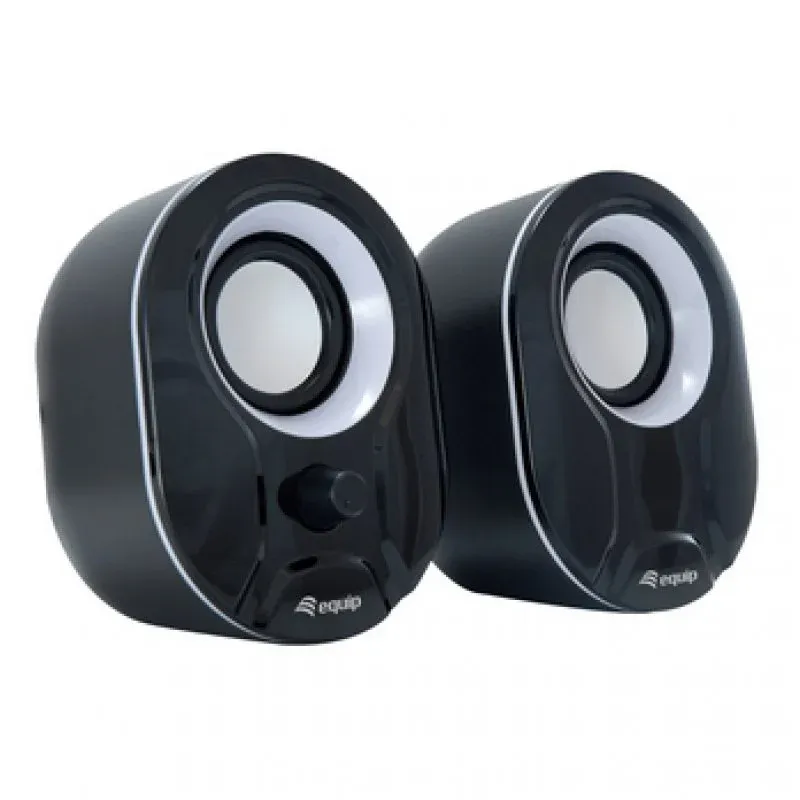 Equip Life Colunas 2.0 USB 6W Preto