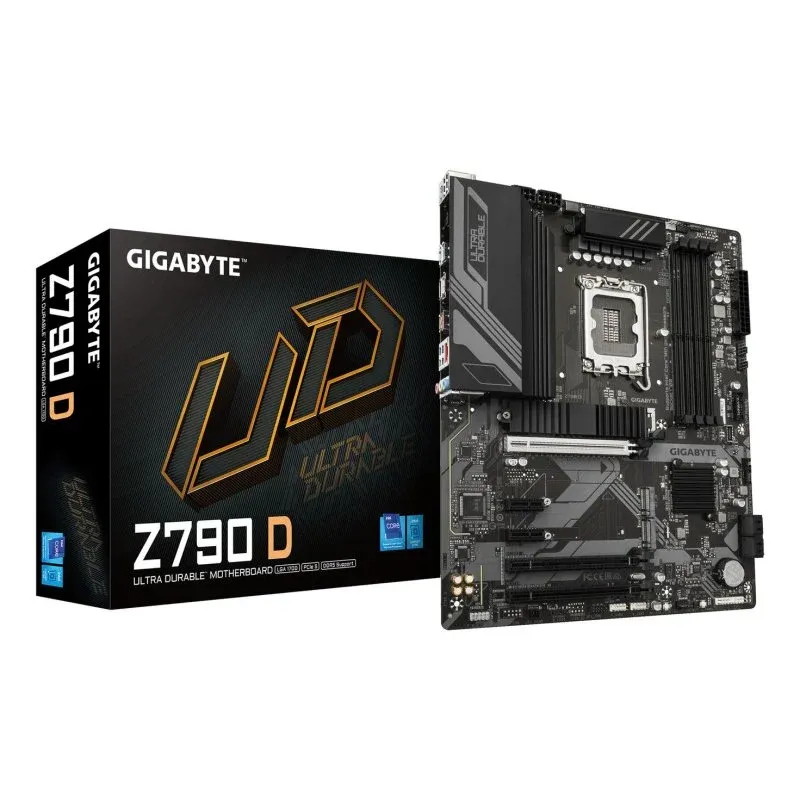 Gigabyte Z790 D Motherboard ATX Z790 LGA1700 DDR5 3x M.2 2.5GbE PCIe 4.0