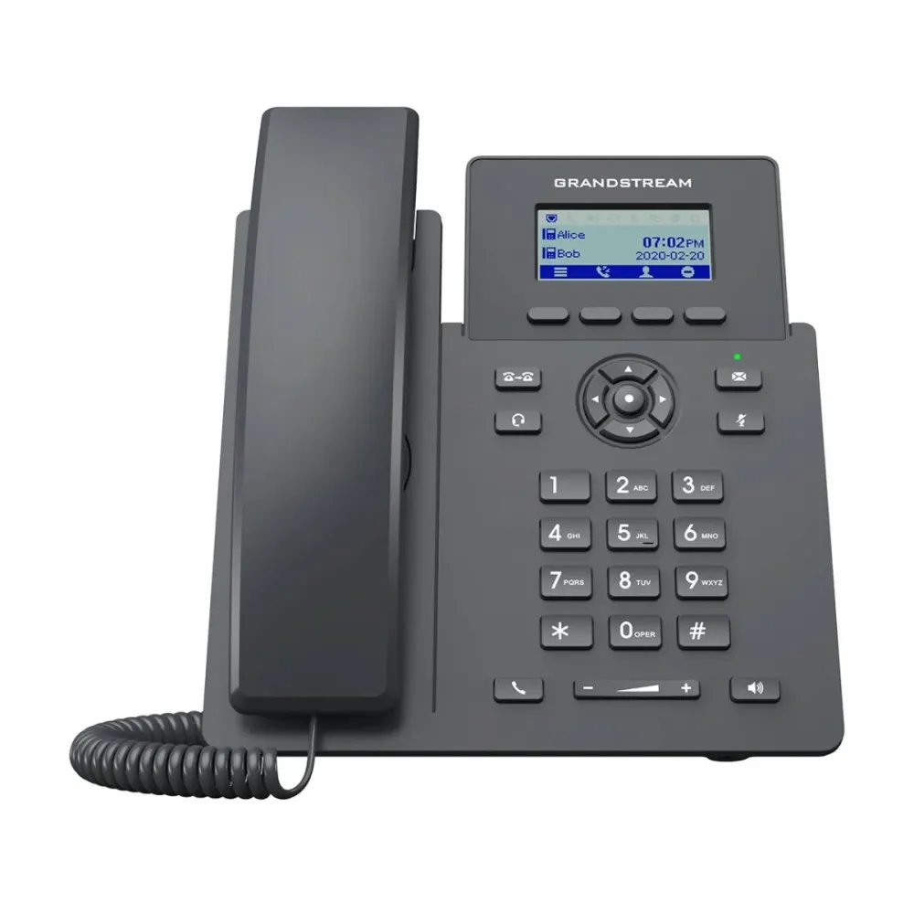 Telefone IP Grandstream GRP2601W Preto