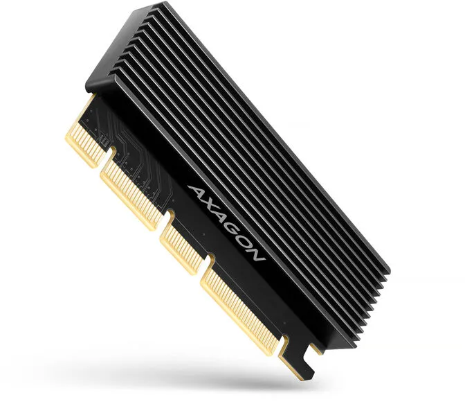 Adaptador PCIe 3.0 AXAGON PCEM2-XS 16x - M.2 SSD NVMe