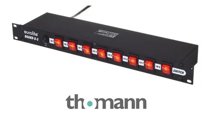 Eurolite Board 8-S with 8x IEC Outputs