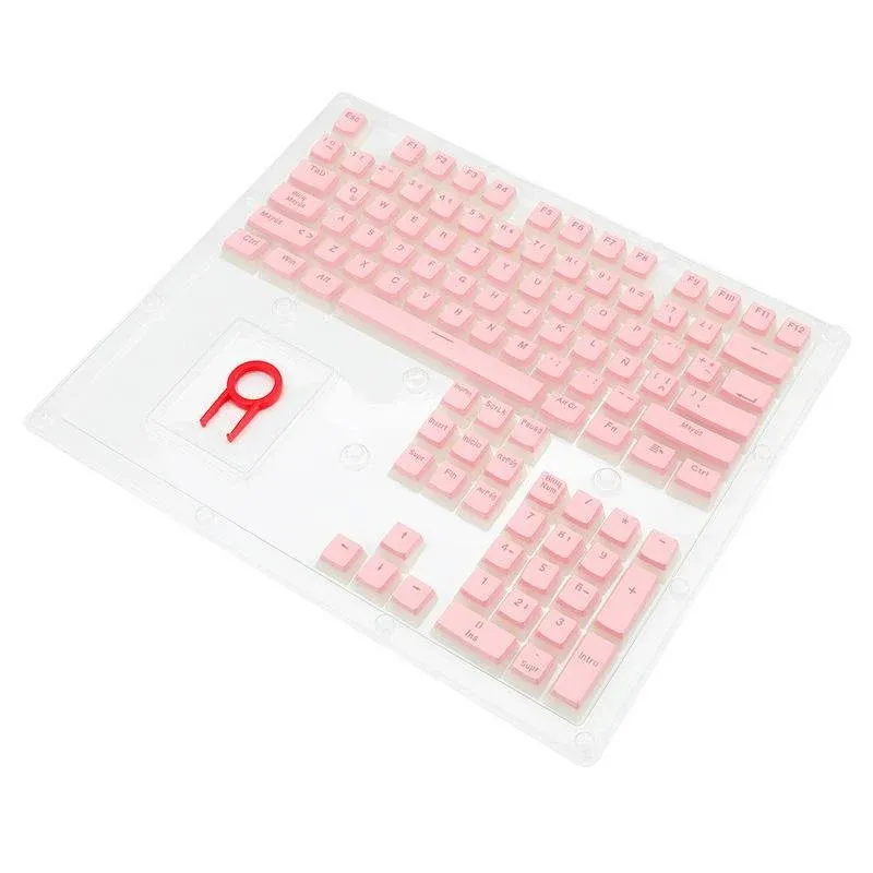 Keycaps PBT Redragon Scarab A130 Pack 26 Teclas Rosa