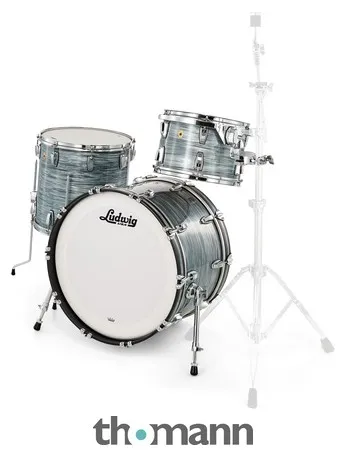 Ludwig Legacy Mahogany Fab Blue Oyst.