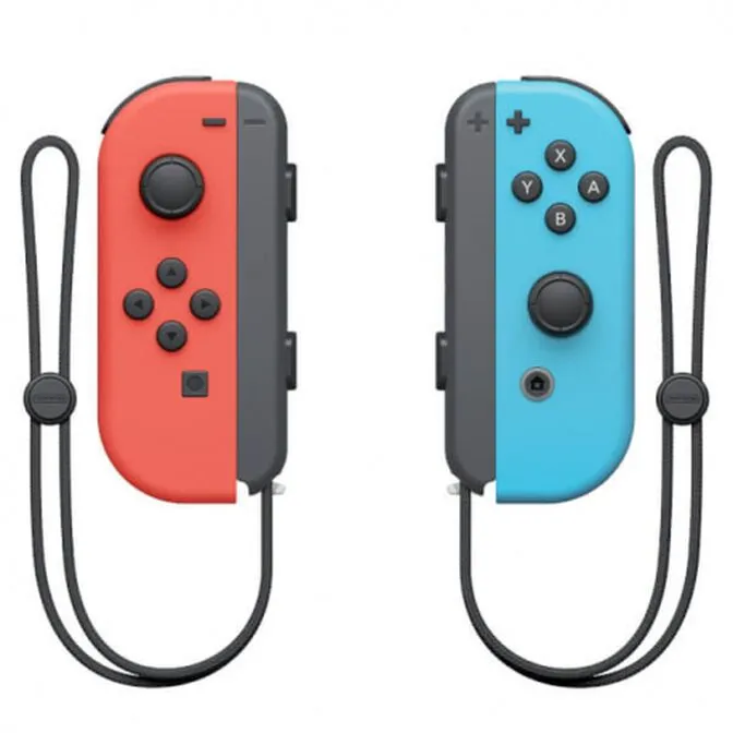 Comando Nintendo Joy-Con (set Esq/Dir) Azul Néon/Vermelho Néon