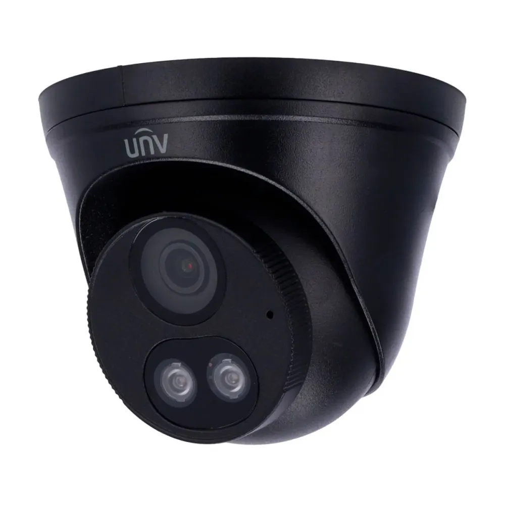 Câmara de Segurança Uniview Whale Turret 2MP 2.8mm IP67 ColorHunter Preta