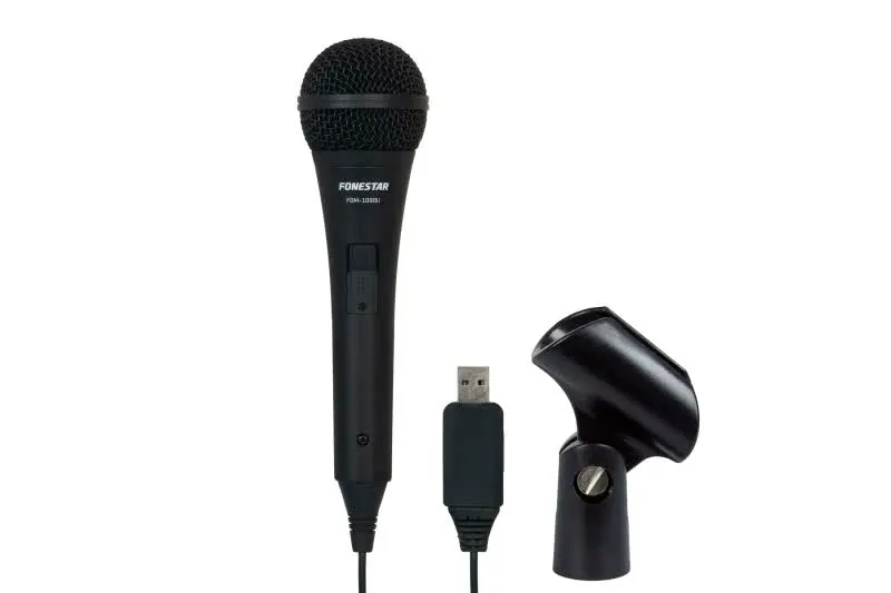 Microfone dinâmico de mão unidirecional - FDM-1090U