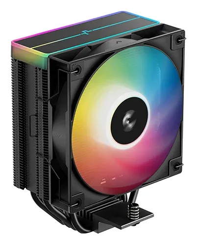 Cooler CPU DeepCool AG400 BK ARGB V2 Cooler de CPU 120mm ARGB Preto