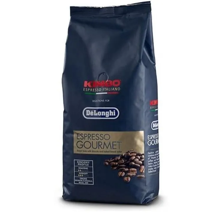 Café Gourmet Delonghi Kimbo Em Grãos 1Kg