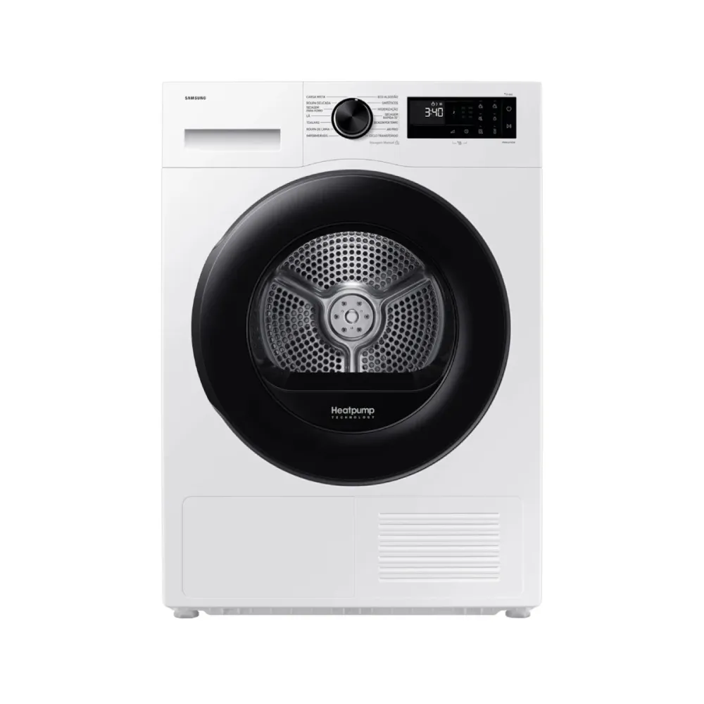 Máquina de Secar Roupa Samsung 8Kg Branca - DV80DG52B0AEEP