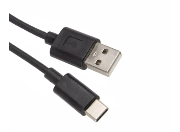Lanberg Cabo USB-A 2.0 Macho / USB-C Macho 1m Preto