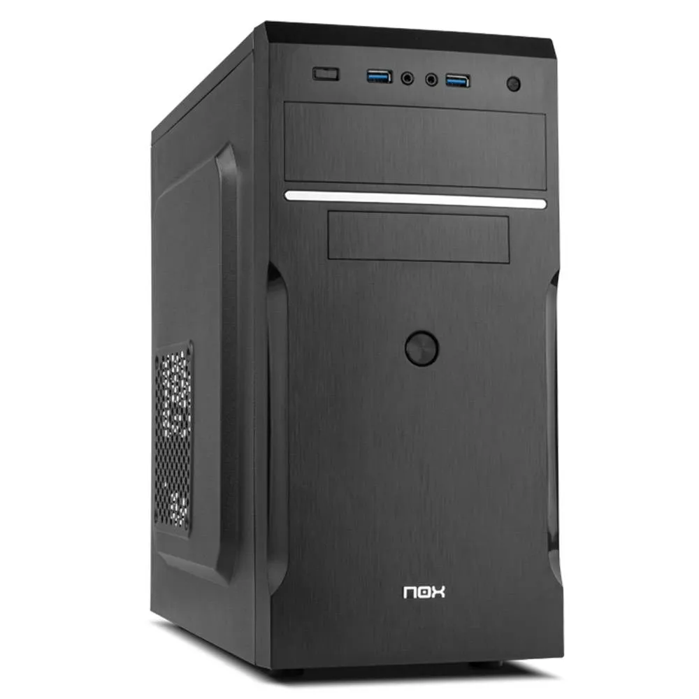 Caixa Micro-ATX Nox Tau Preta