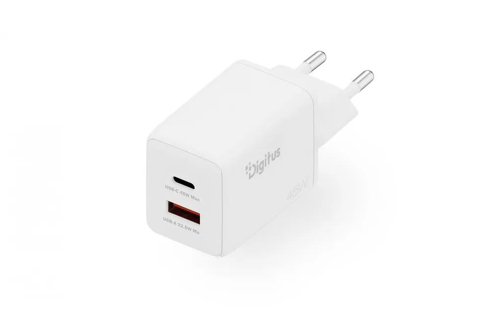 Digitus DA-10302 Carregador de parede GaN II 45W | 1x USB-C DA-10302