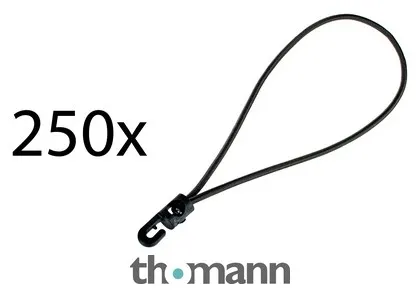 Stairville Spannfix Ø 4mm Black 250 pcs.
