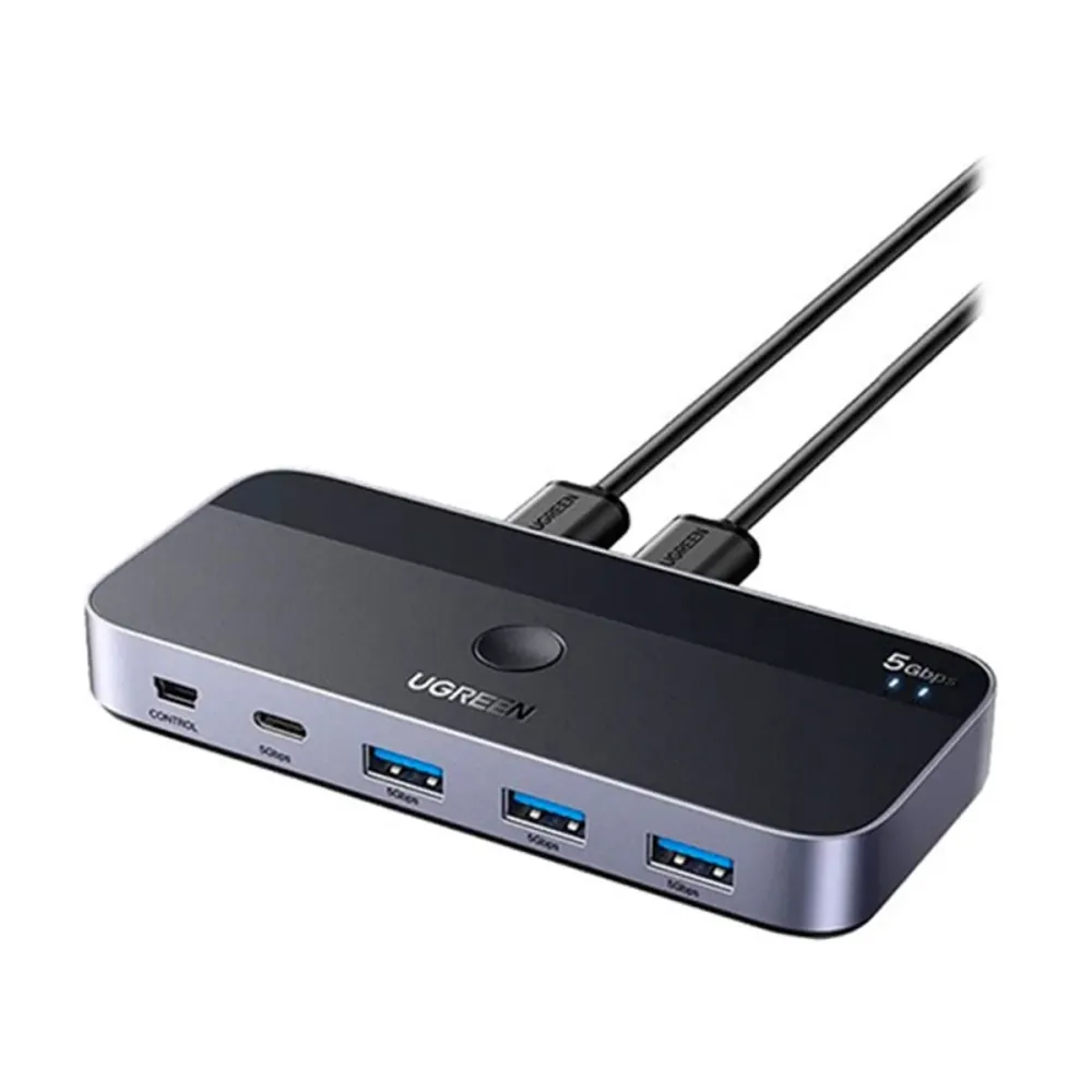 Switch USB Ugreen CM662 Preto