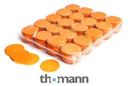 Magic FX Confetti round Ø 55mm Orange
