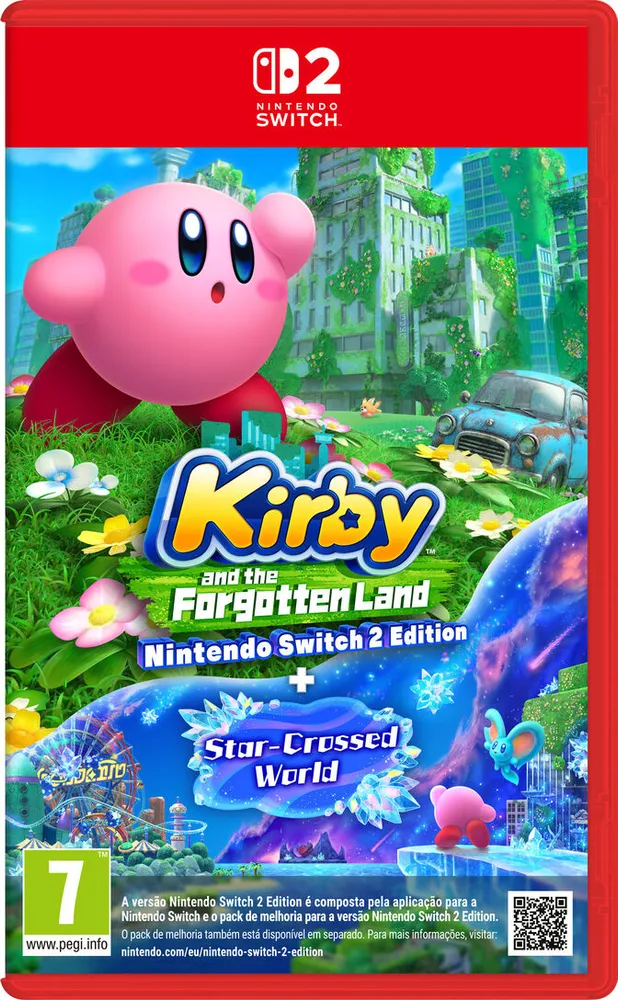Jogo Nintendo Kirby and the Forgotten Land - Nintendo Switch 2 Edition