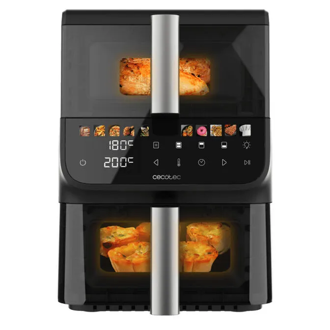 Fritadeira Cecotec CecoFry DuoLevel 10000 Window 10L