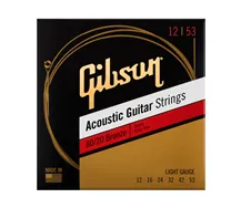 Jogo Cordas Guitarra Acústica Gibson SAG-BRW12 Bronze 012-053
