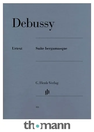 Henle Verlag Debussy Suite bergamasque