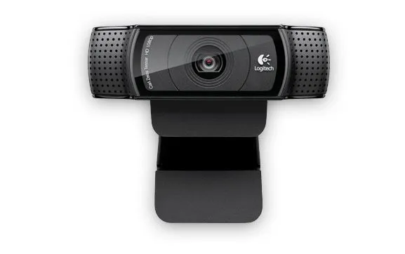 Webcam Logitech HD Pro C920 Full HD 1080p Foco Automático USB Preto