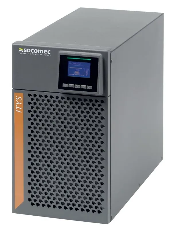 SOCOMEC ITYS 2000VA VFI UPS 1/1 PF=1 WITH BATTERY INTEGRATED