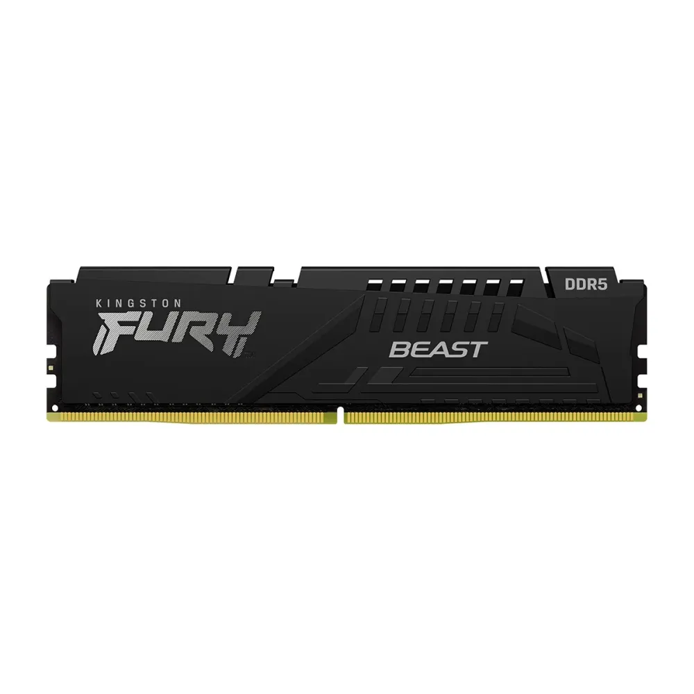 Memória RAM Kingston Fury Beast 32GB (1x32GB) DDR5-5200MHz CL36 Preta