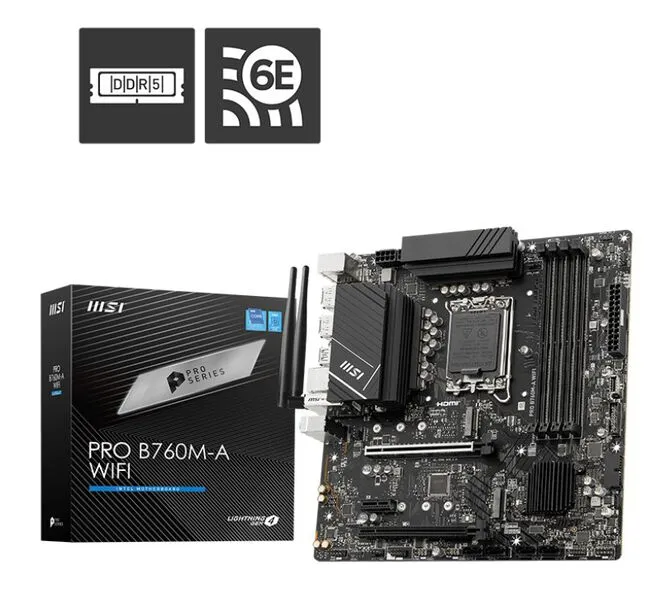 Motherboard MSI PRO B760M-A WiFi