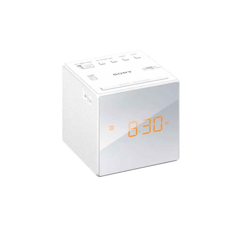Rádio Relógio Despertador Icf-C1 (Branco) - Sony