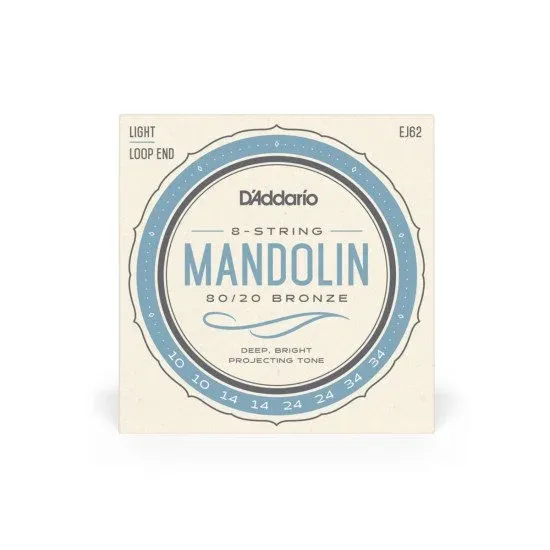 Daddario SET CORDAS BANDOLIM EJ62 Light 10 34
