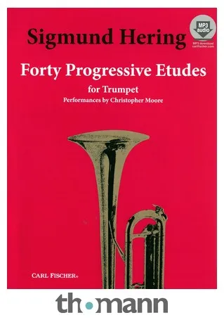 Carl Fischer 40 Progressive Etudes Trumpet