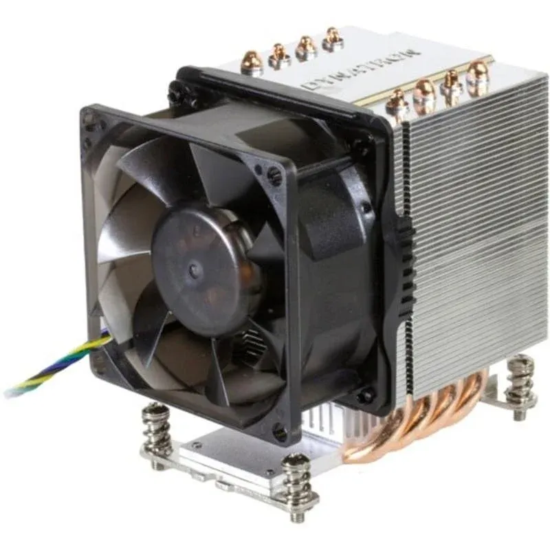 Cooler CPU Refrigeração Ar Dynatron Socket 2011-3 110mm R-27 PWM Silencioso