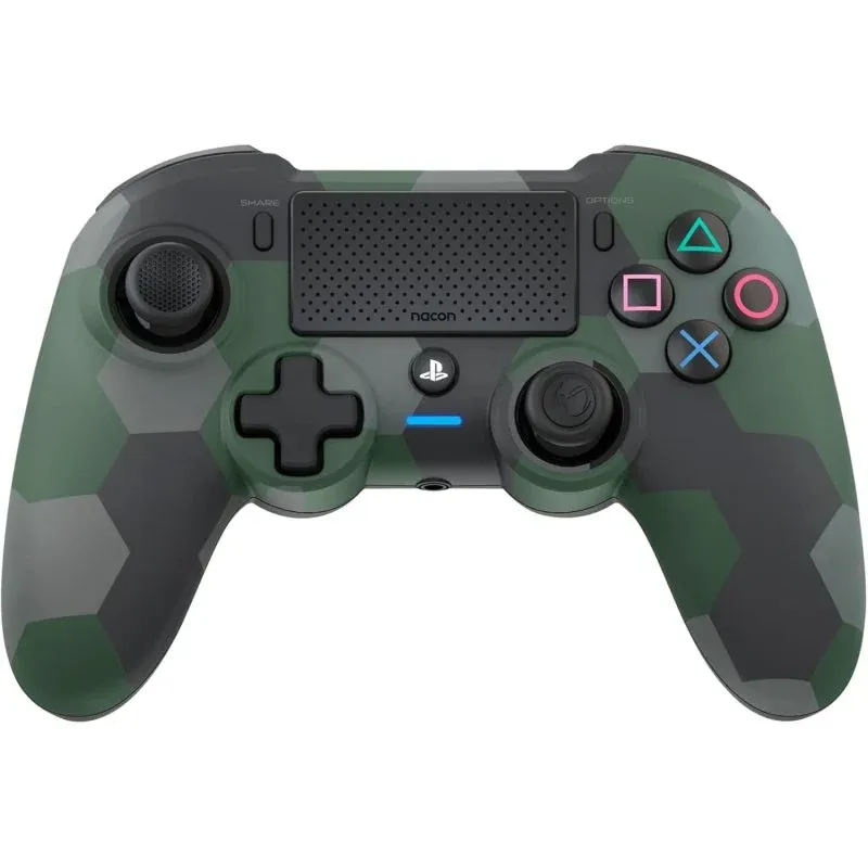 Nacon Asymetric Comando Sem Fios Assimétrico para PS4 Camuflagem Verde