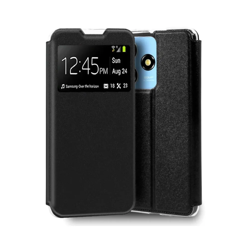 Capa Flip Cover ZTE Blade A73 Preta