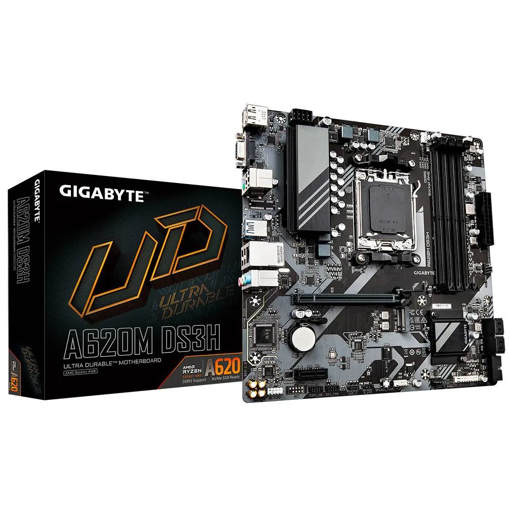 Motherboard Micro-ATX Gigabyte A620M DS3H SktAM5