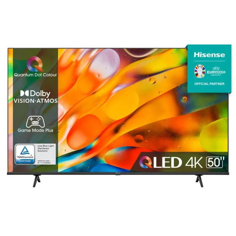 Televisão Hisense 50E7KQ 50" QLED Ultra HD 4K HDR10+ Smart TV